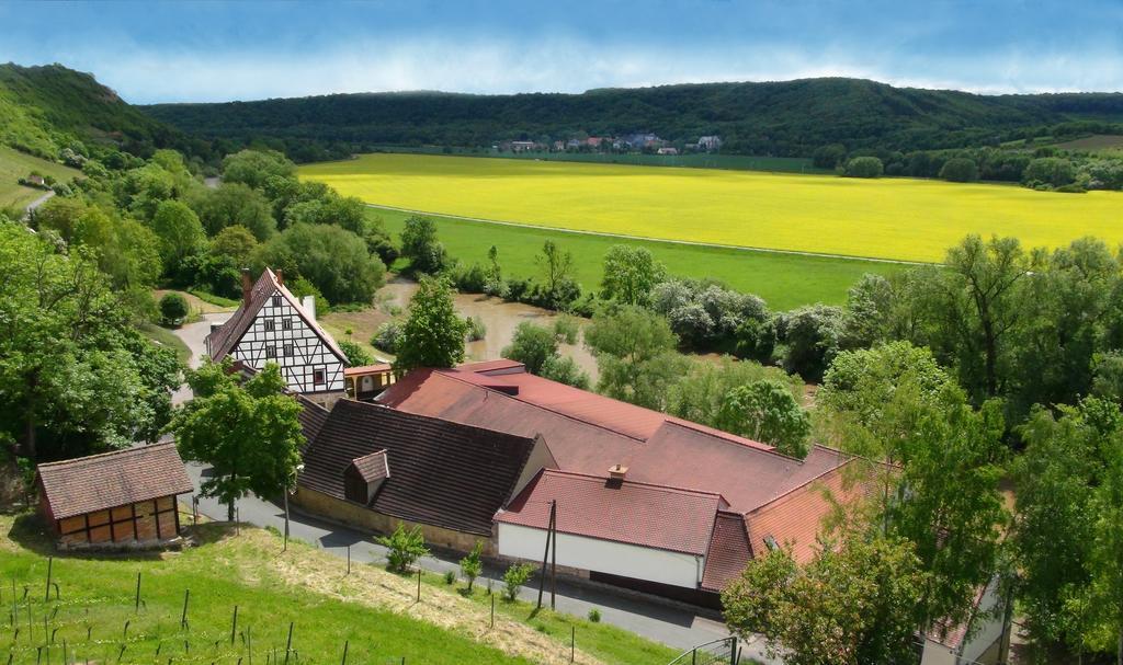 נאומבורג Ferienwohnung Weingut Kloster Pforta חדר תמונה
