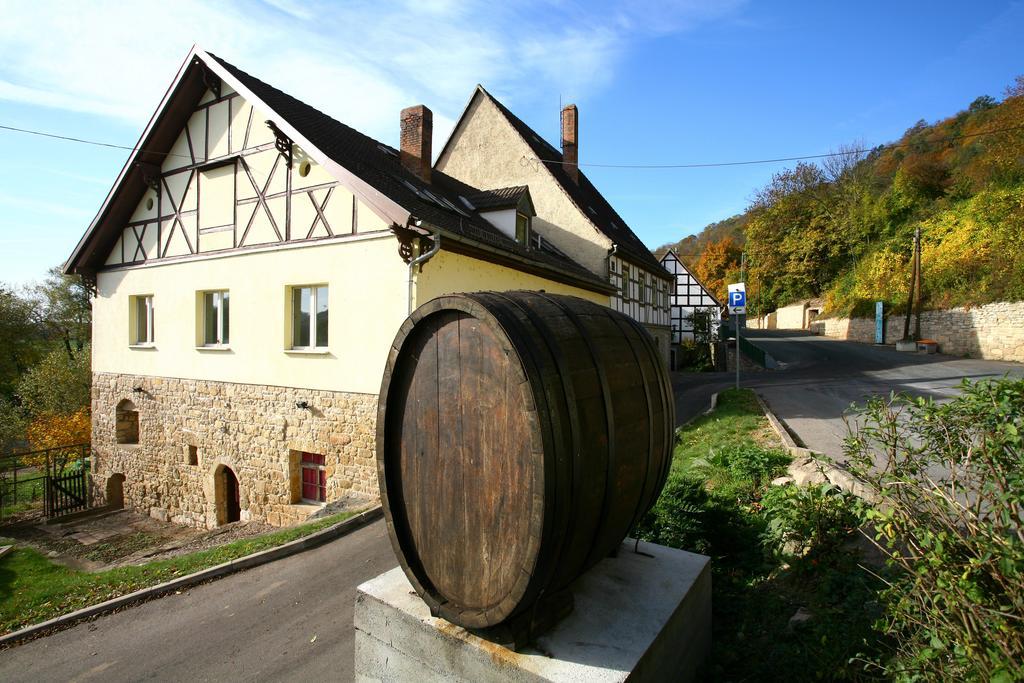 נאומבורג Ferienwohnung Weingut Kloster Pforta חדר תמונה