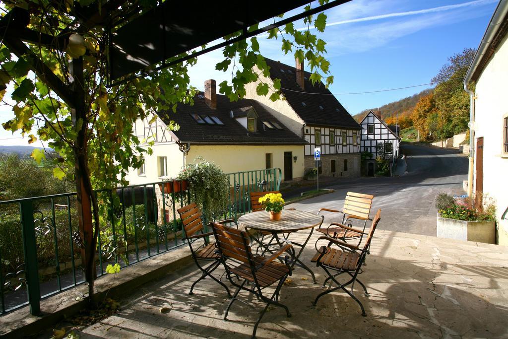 נאומבורג Ferienwohnung Weingut Kloster Pforta חדר תמונה